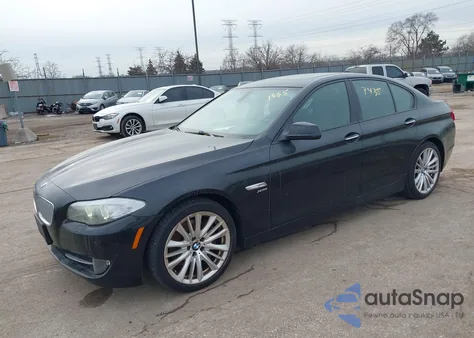 2012 BMW 550I xDrive z USA, uszkodzony, nr VIN WBAFU9C55CC786968